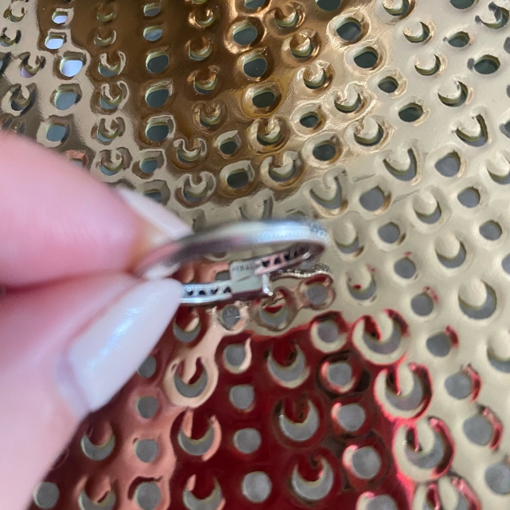 Pandora Pave Signature Interlocking Rings - image 3